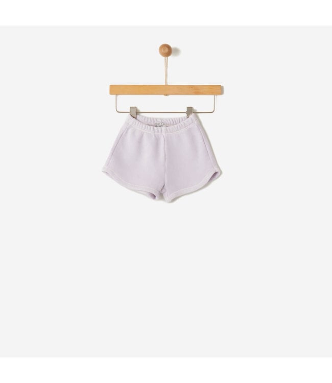 SHORTS IN ORGANIC COTTON & MODAL BLEND LAVANDER