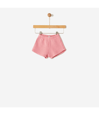 Yell-oh! SHORTS IN ORGANIC COTTON & MODAL BLEND STRAWBERRY PINK