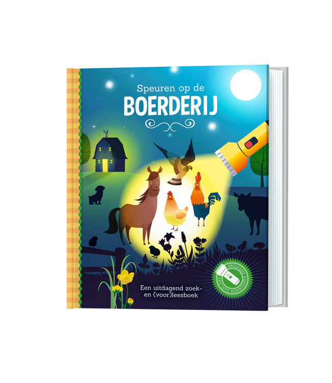 Zaklampboek - speuren op de boerderij