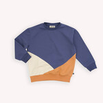 CarlijnQ Basic - sweater color block blue  by CarlijnQ