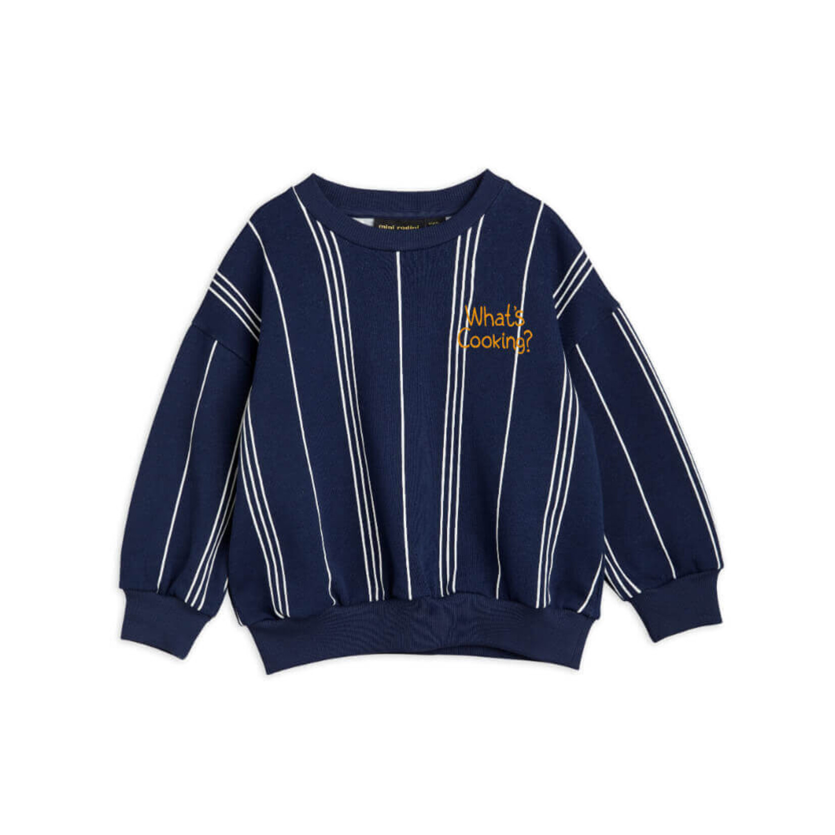 Mini Rodini What´s cooking emb sweatshirt Navy by Mini Rodini