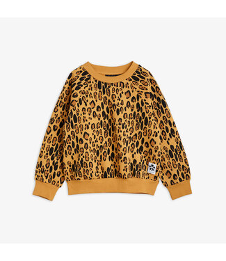 Mini Rodini Basic leopard sweatshirt Beige by Mini Rodini