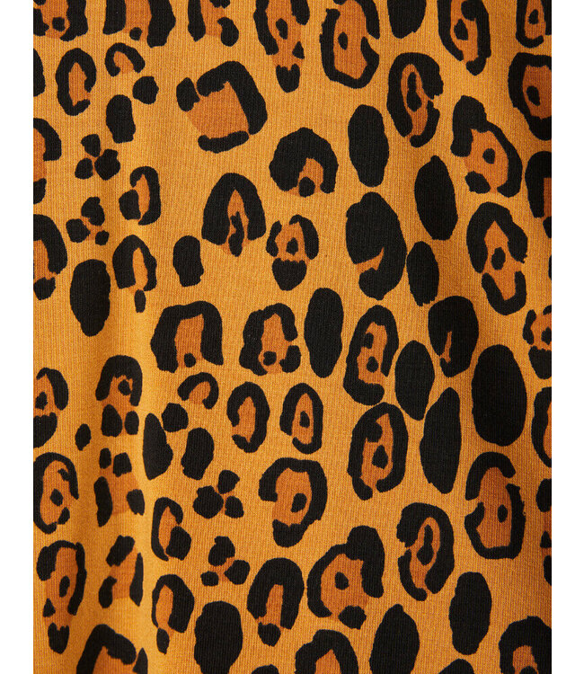 Basic leopard ls tee TENCEL Beige by Mini Rodini