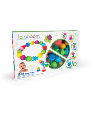 Lalaboom Lalaboom - Educatieve kralen en accessoires (36 st)