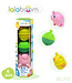 Lalaboom Lalaboom - Set dieren (6 st) Kip en Varken