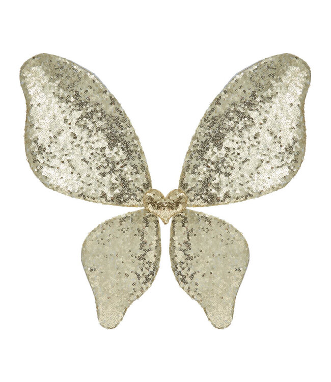 Sparkle sequin wings  gold by Mimi&Lula