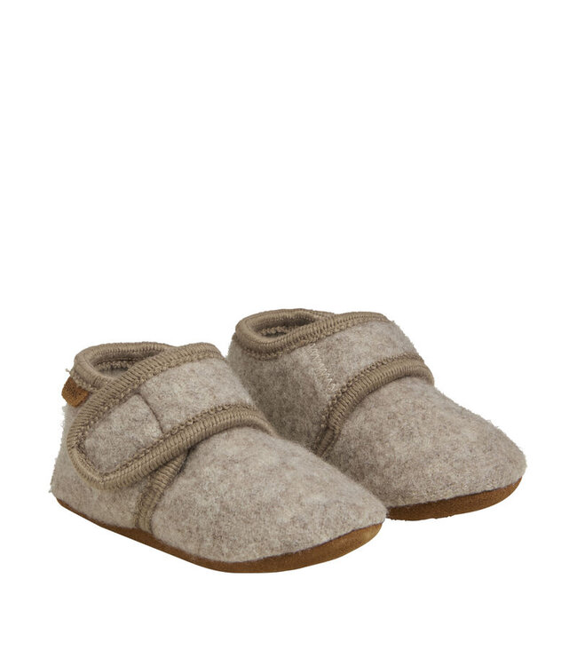 Baby Wool slippers Walnut by Enfant