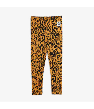 Mini Rodini Basic leopard leggings mini by Mini Rodini