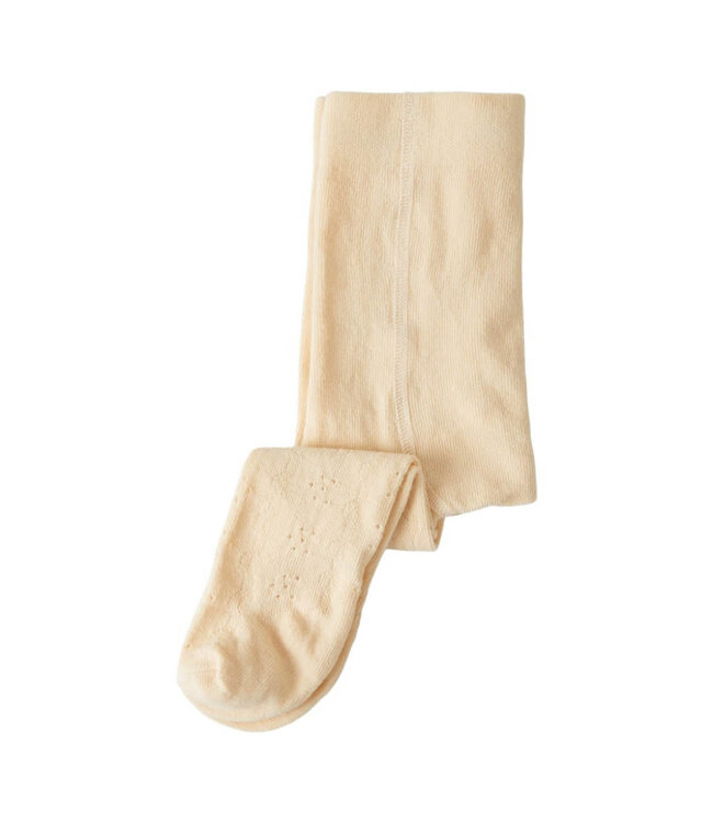 NMFILSO ROA POINTELLE PANTYHOSE LIL Wood Ash by Lil' Atelier