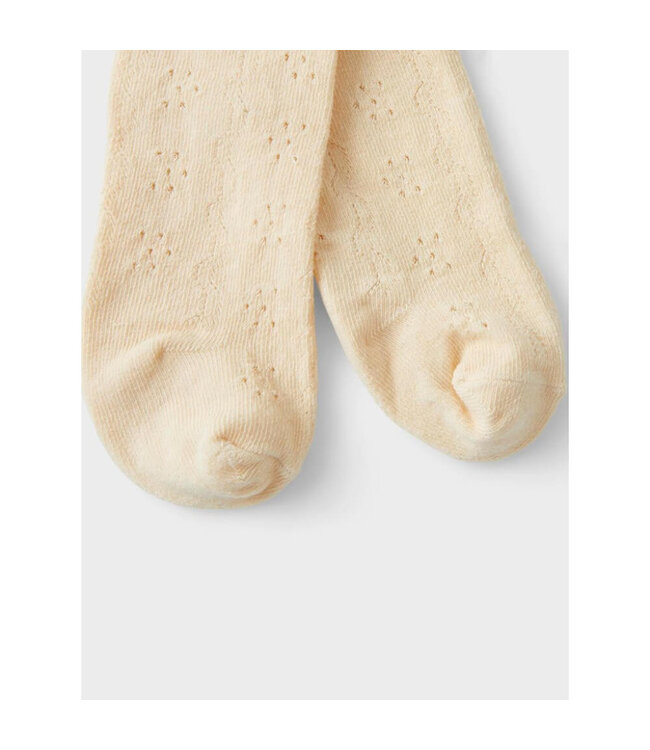 NMFILSO ROA POINTELLE PANTYHOSE LIL Wood Ash by Lil' Atelier