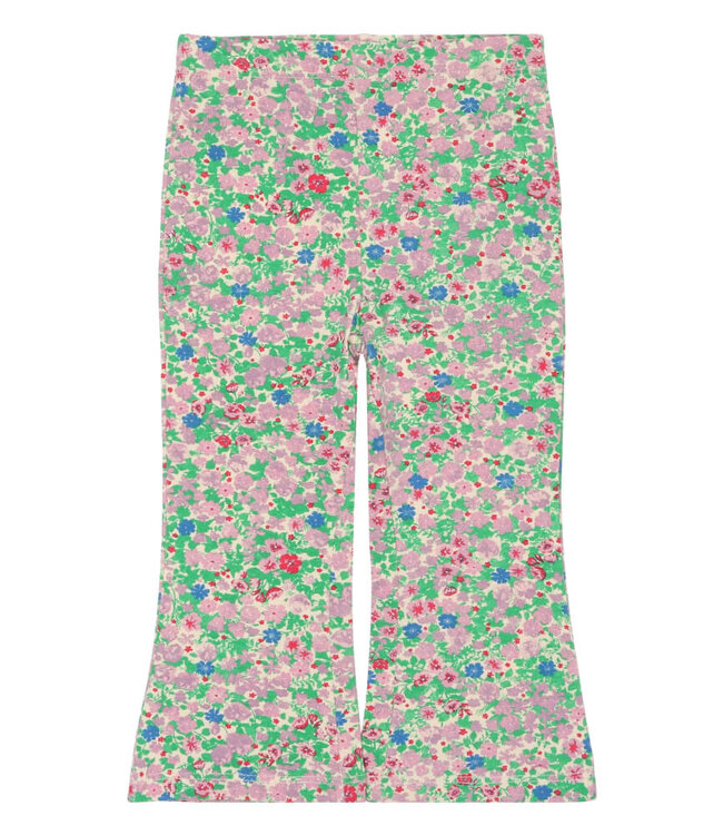 TNSJanille flared Pants Multi Flower AOP by The New siblings