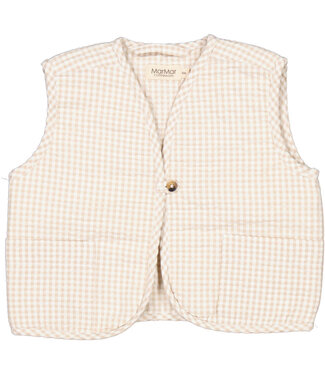 Marmar Copenhagen Jeva Grey Sand Gingham by Marmar Copenhagen