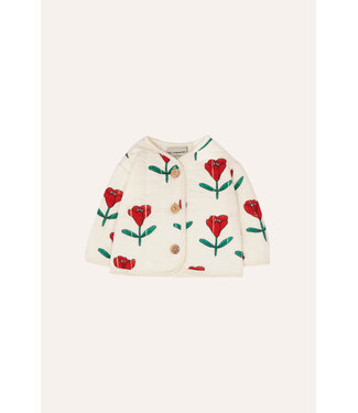 The Campamento TULIPS ALLOVER BABY JACKET  by The Campamento