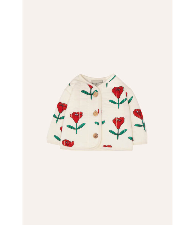 TULIPS ALLOVER BABY JACKET  by The Campamento