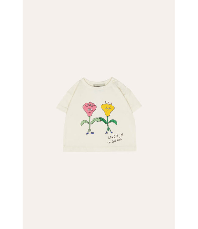 LOVE IS IN THE AIR BABY TSHIRT  by The Campamento