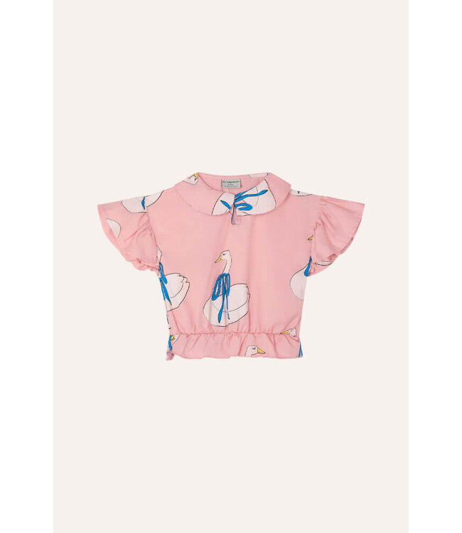 SWANS ALLOVER KIDS BLOUSE  by The Campamento