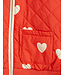 Hearts aop baseball jacket Red by Mini Rodini