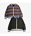 Mini Rodini Stripe reversible baseball jacket Multi by Mini Rodini