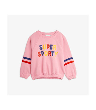 Mini Rodini Super sporty sp sweatshirt Pink by Mini Rodini