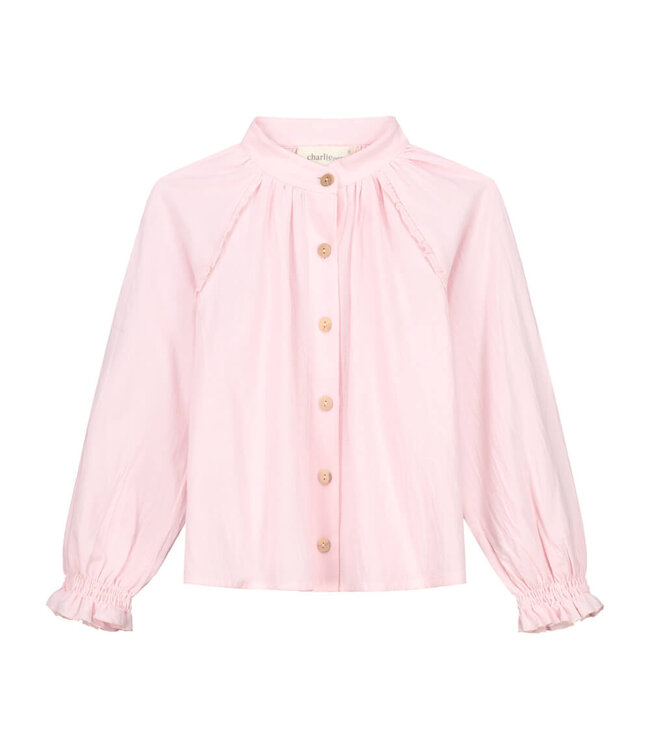 Isaline blouse pink  by Charlie Petite