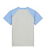 Ivan raglan t-shirt grey / blue  by Charlie Petite