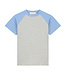 Charlie Petite Ivan raglan t-shirt grey / blue  by Charlie Petite