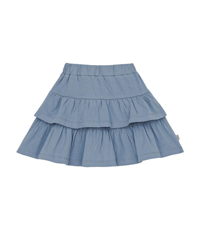 Ruffled Skirt Stone Blue by House of Jamie