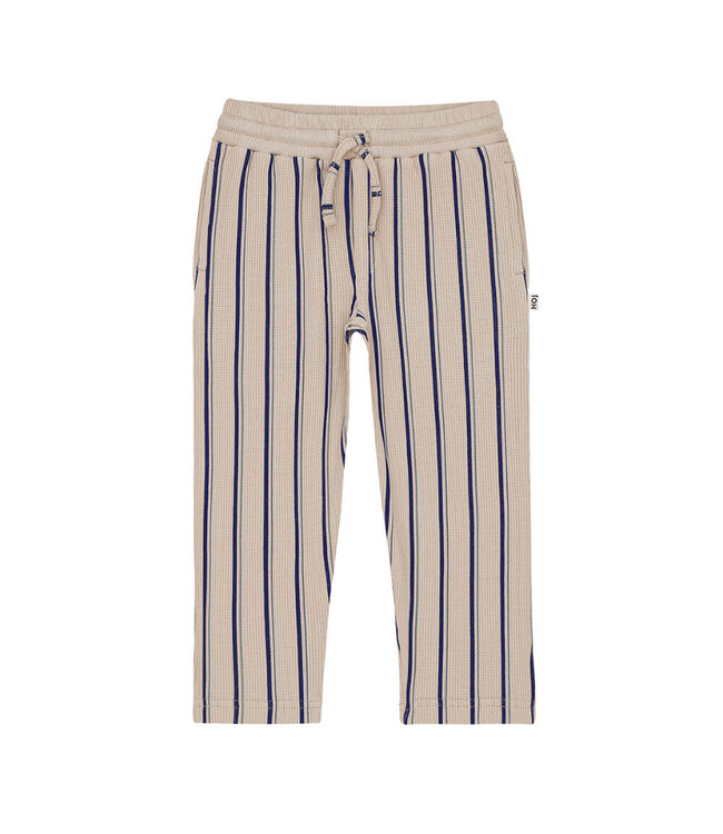 Joggers Milky Blue Vertical Stripes by House of Jamie