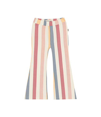 House of Jamie Flared Pants Rainbow Stripes by House of Jamie
