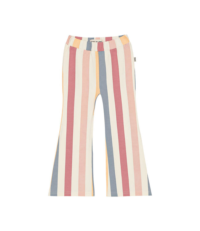 Flared Pants Rainbow Stripes by House of Jamie