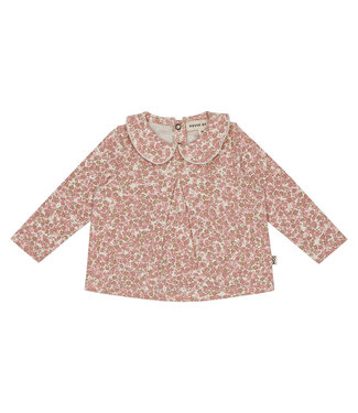 House of Jamie Baby Collar Tunic (LS) Rose Blossom by House of Jamie