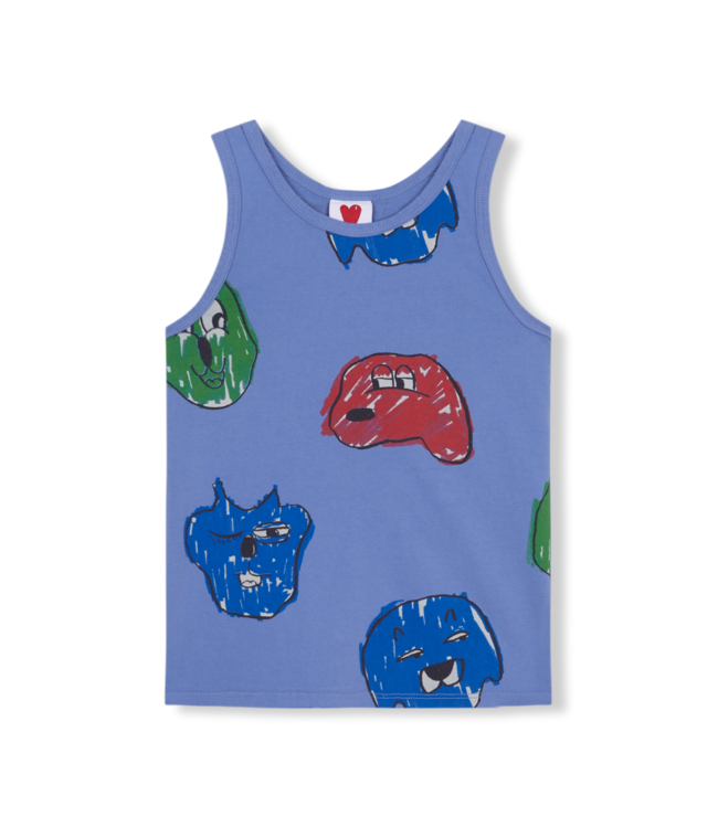 Dogs tank top  by Fresh Dinosaurs