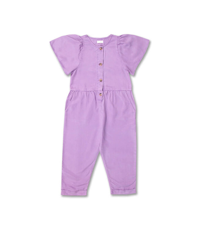 Butterfly Jumpsuit English Lavender by Petit Blush