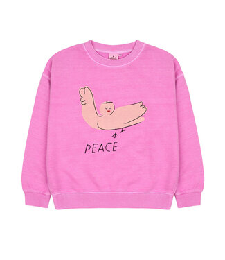 Jelly Mallow Peace Pigment Sweatshirt  by Jelly Mallow
