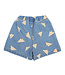 Paper Airplane Denim Shorts  by Jelly Mallow