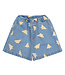 Paper Airplane Denim Shorts  by Jelly Mallow