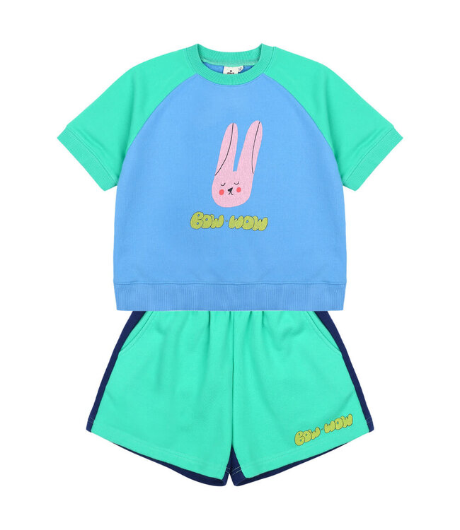 Rabbit Sweat Set Mint  by Jelly Mallow