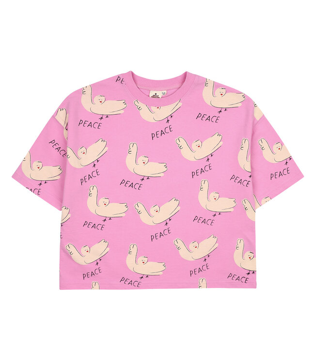 Peace T-Shirt_Pink  by Jelly Mallow