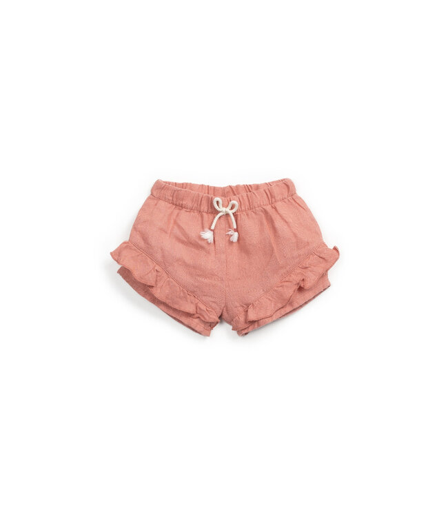 LINEN SHORTS CORAL by Play up