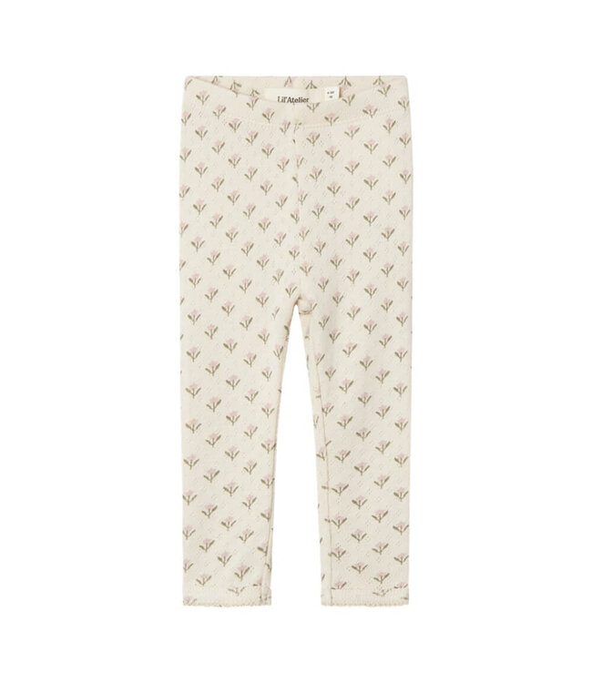 NBFRACHELLO DOA SLIM LEGGING  Turtledove by Lil' Atelier