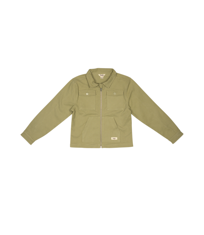 Marlow  cargo jacket almond  by BajÃ©