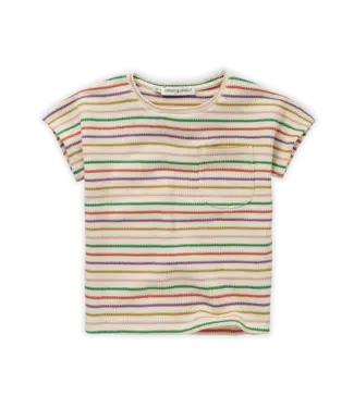 Sproet & Sprout T-shirt Stripes Pear by Sproet&Sprout