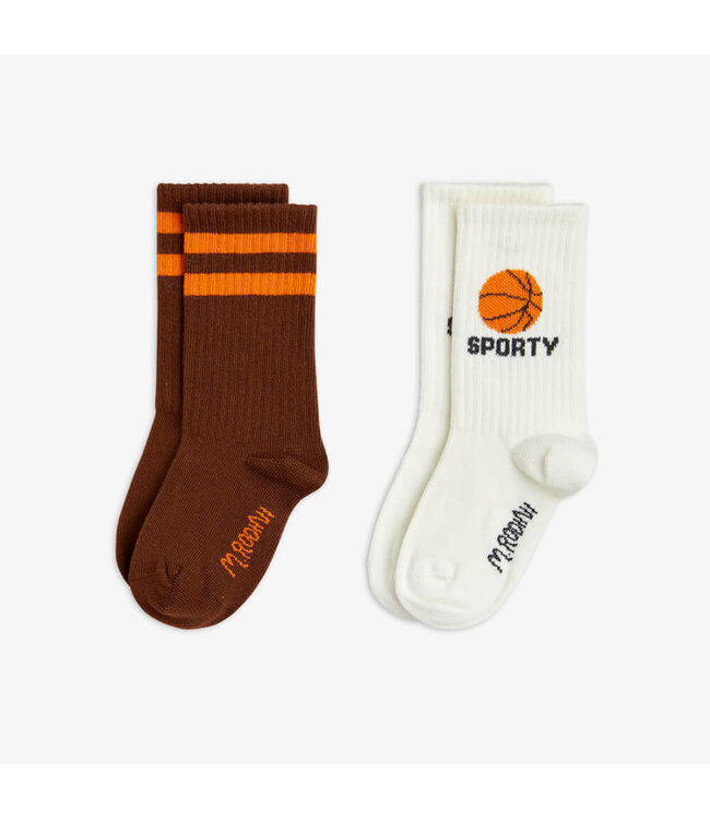 Sporty 2-pack socks Multi by Mini Rodini