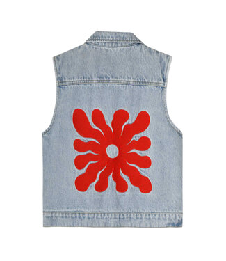 Jacky Sue Billie gilet Denim blue by Jacky Sue