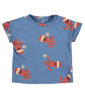 Lötiekids BABY TSHIRT SHORT SLEEVE BLUE by LÃ¶tiekids