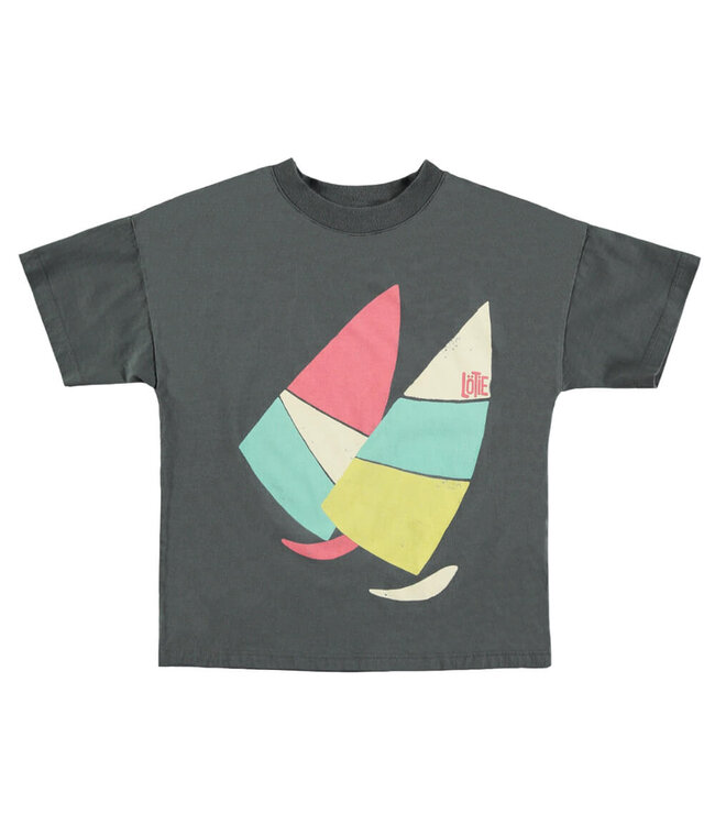 WIDE FIT TSHIRT  ANTHRACITA by LÃ¶tiekids