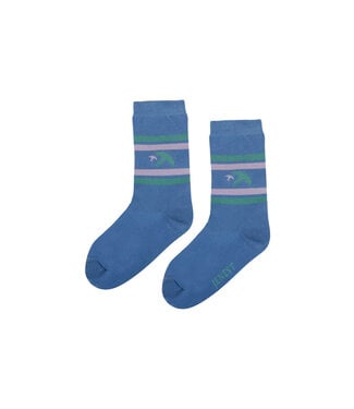 Jenest Birds socks sea blue by Jenest