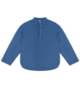 Jenest Tuff grandad shirt sea blue  by Jenest