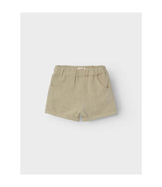Lil' Atelier NMMDOLIE FIN LOOSE SHORTS  Moss Gray by Lil' Atelier