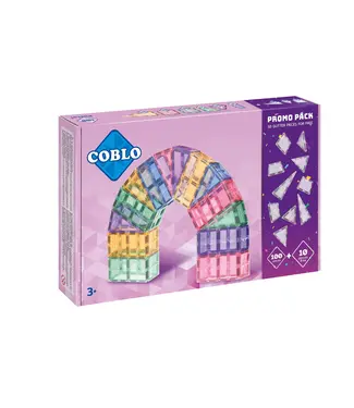 Coblo Coblo 100+10 gratis glittertegels PASTEL